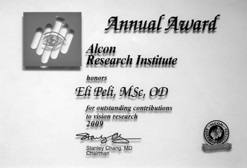 2009 Alcon Research Institute Annual Award